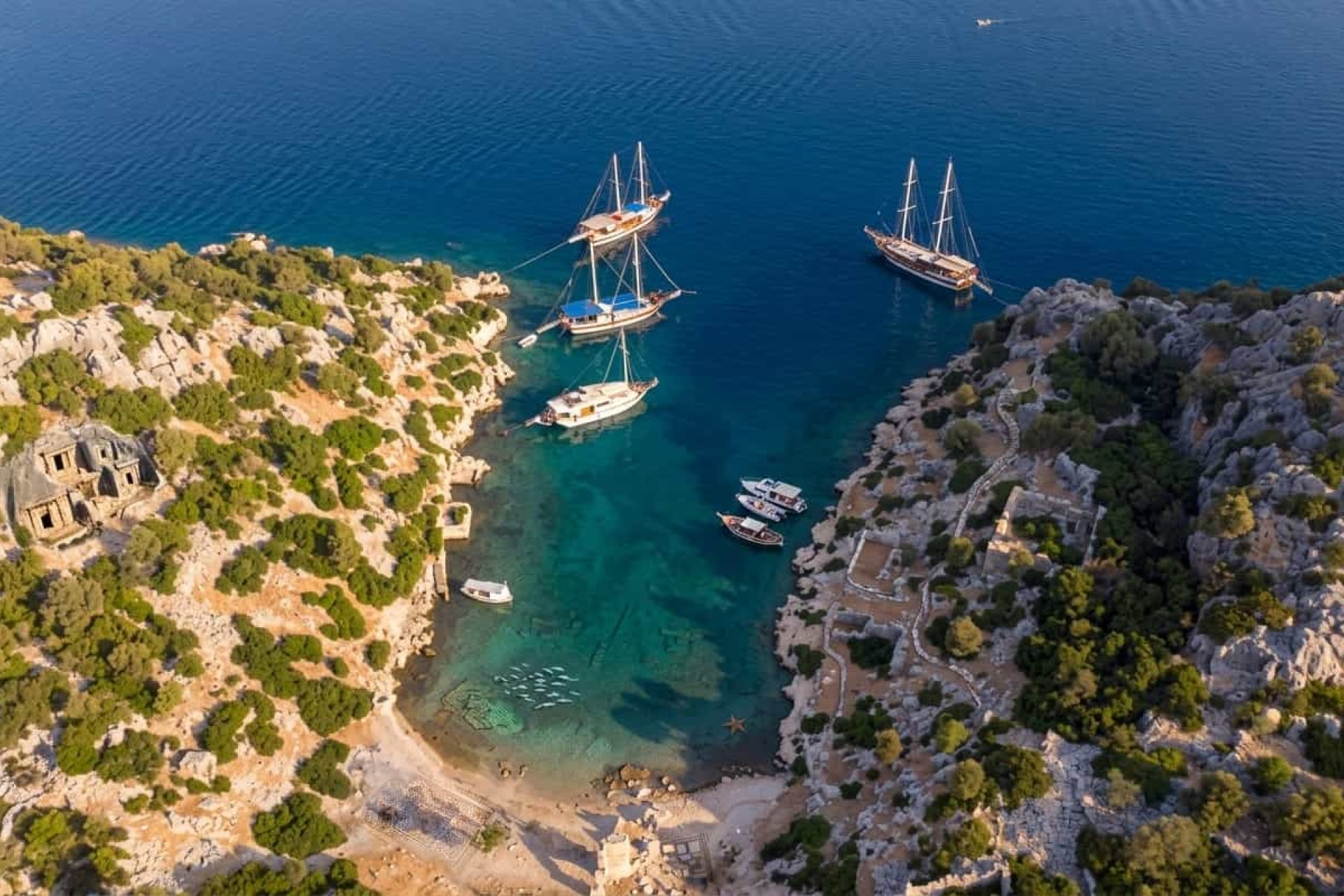Rental Guide - Discover the Sunken City with a Private Boat Rental in Kas Kekova