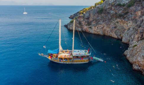 3-5-7 Day Gulet Route Suggestions in Fethiye Bays